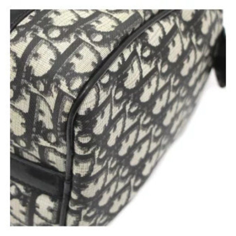Christian Dior Trotter Handbag Boston Bag Black - Picture 4 of 7
